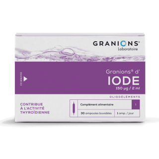 Granions d'Iode 150mg/2ml - 30 ampoules