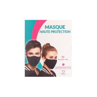 Masque ffp2 cuivre haute protection taille S noir
