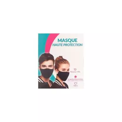 Masque ffp2 cuivre haute protection taille S noir