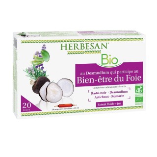 Herbesan Phyto Complexe Bien-être du foie - 20 ampoules