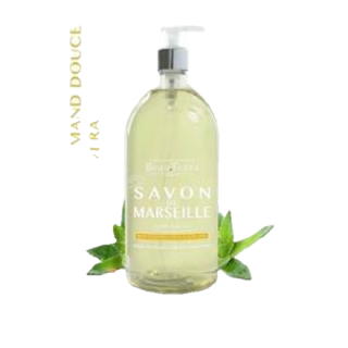 Beauterra savon de Marseille surgras corps et mains 1L