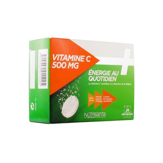 Nutrisanté Vitamine C 500 Comprimés effervescents
