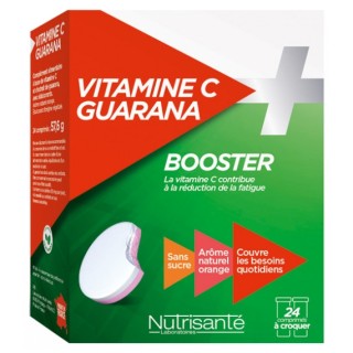Nutrisanté Vitamine C + Guarana - 24 comprimés