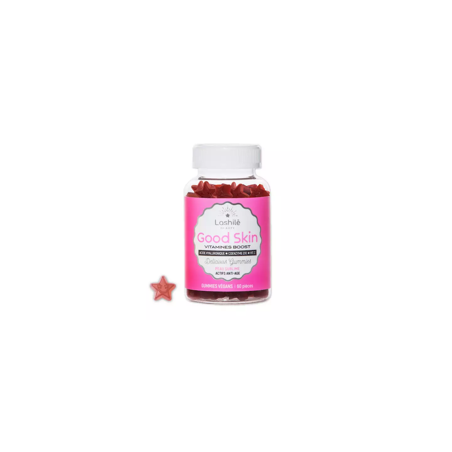 Compléments Alimentaires Lashilé Beauty Good Skin - Anti-âge Et Anti-rides, Gummies