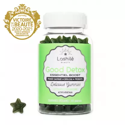 Lashilé Beauty Good Détox essentiel boost - 60 gommes