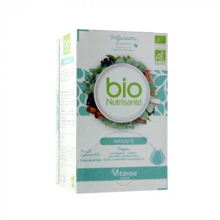 Nutrisanté infusion bio immunité 20 sachets