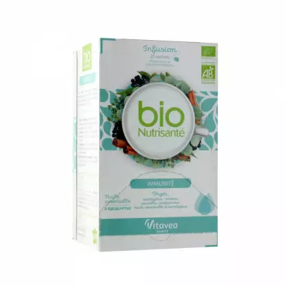 Nutrisanté infusion bio immunité 20 sachets