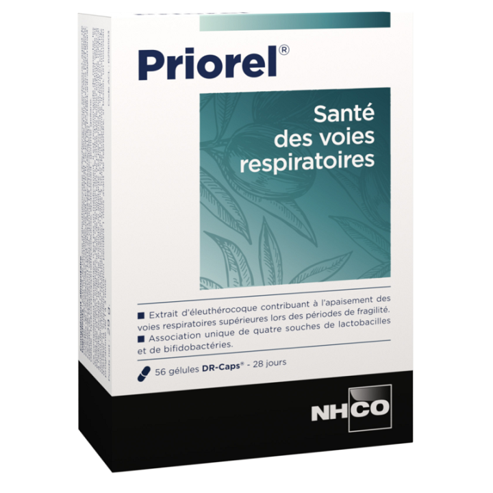 NHCO Priorel santé des voies respiratoires - 56 gélules