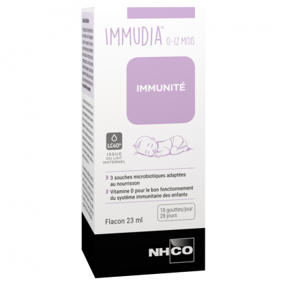NHCO Immudia Immunité 0-12 mois - 23ml