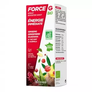 Nutrisanté Force G booster shot Bio spray - 75ml