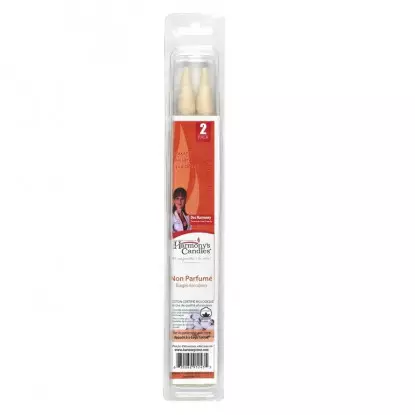 Natural Health Harmony Bougies auriculaires bio nature - 2 unités