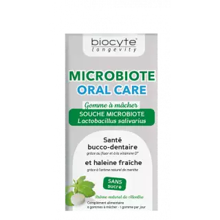 Biocyte Microbiote oral care - 8 gommes à mâcher