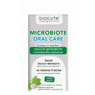 Biocyte Microbiote oral care - 8 gommes à mâcher