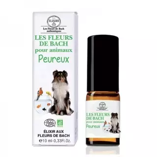 Elixirs & Co Les Fleurs de Bach pour animaux peureux Bio - 10ml
