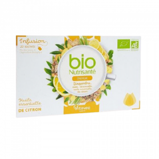 Nutrisanté Infusion Énergie Bio - 20 sachets