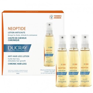 Ducray Neoptide Lotion antichute femme cure 3 mois + Shampoing Anaphase 100ml Offert