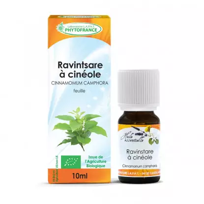 Phytofrance Huile essentielle Ravintsara a Cinéole Bio - 10ml