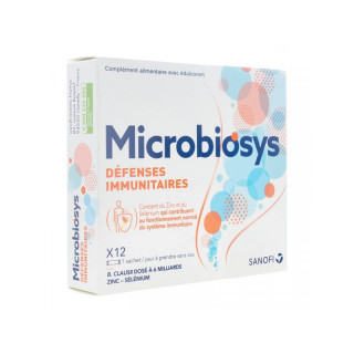 Sanofi Microbiosys Défenses immunitaires - 12 sachets