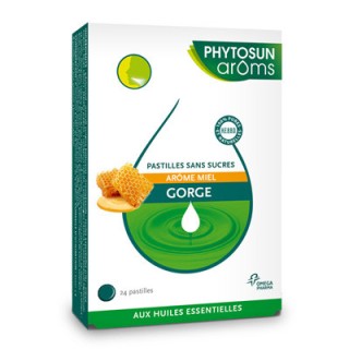 Phytosun Arôms Pastilles toux sèche et grasse - 20 pastilles