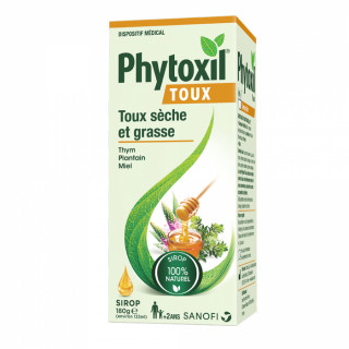 Sanofi Phytoxil Sirop toux sèches et grasses - 133ml