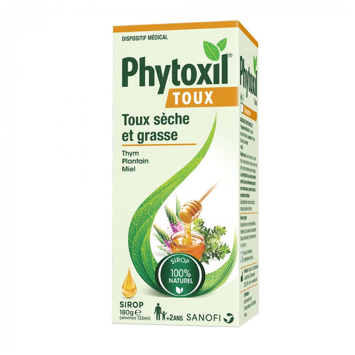 Sanofi Phytoxil Sirop toux sèches et grasses - 133ml