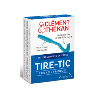 Clément thékan tire-tic 2 crochets