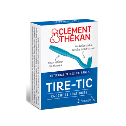 Clément thékan tire-tic 2 crochets