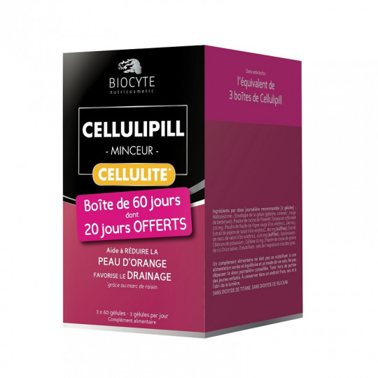 Biocyte Cellulipill Pack - 180 gélules