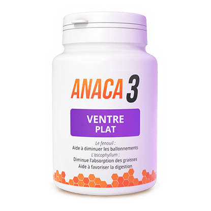 Anaca3 Ventre plat - 120 gélules