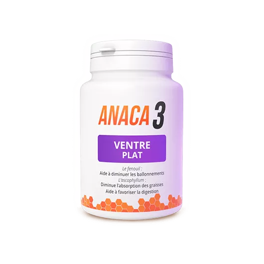Anaca3 Ventre plat - 120 gélules