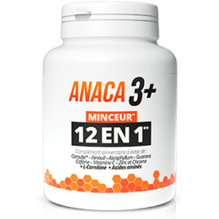 Anaca3+ Minceur 12 en 1 - 120 gélules