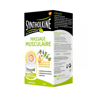 Gsk syntholkiné massage musclaire roll-on 50ml