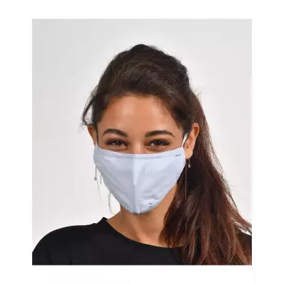 Masque ffp2 cuivre haute protection taille L bleu pastel