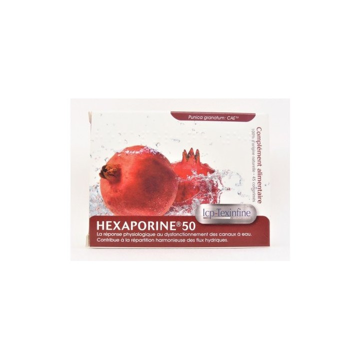 Texinfine hexaporine 50 mg - 45 comprimés