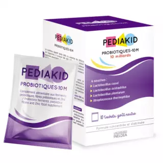 Pédiakid probiotiques - 10milliards - 10 sachets