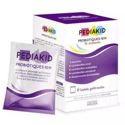 Pédiakid probiotiques - 10milliards - 10 sachets
