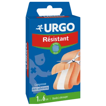 Urgo Bande à découper 1m x 6cm compresse anti-adhérente