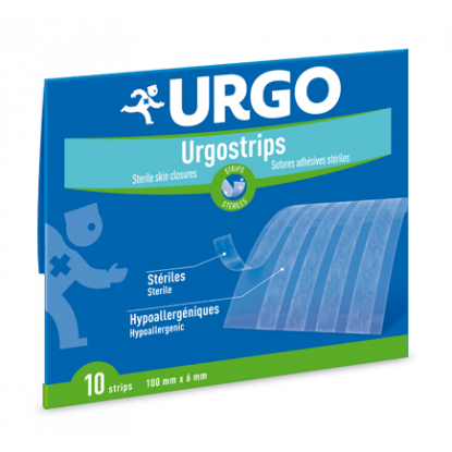 Urgo urgostrips sutures adhésives stériles 10 bandelettes