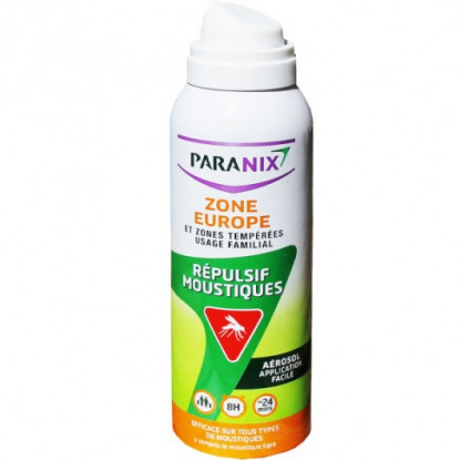 Paranix spray répulsif moustiques zone europe 125ml