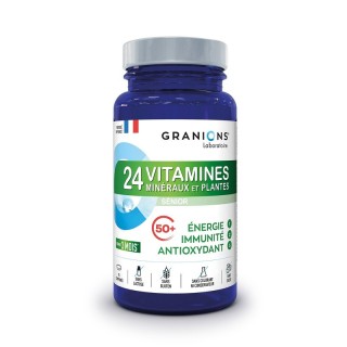 Granions 24 Vitamines minéraux et plantes - 90 comprimés