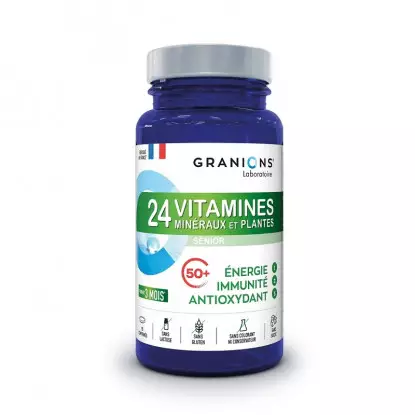 Granions 24 Vitamines minéraux et plantes - 90 comprimés