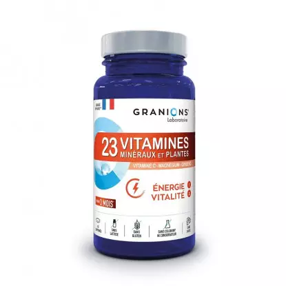 Granions 23 Vitamines minéraux et plantes - 90 comprimés
