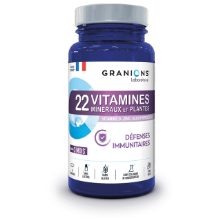 Granions 22 Vitamines minéraux et plantes - 90 comprimés