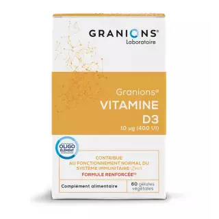 Granions Vitamine D3 - 60 gélules