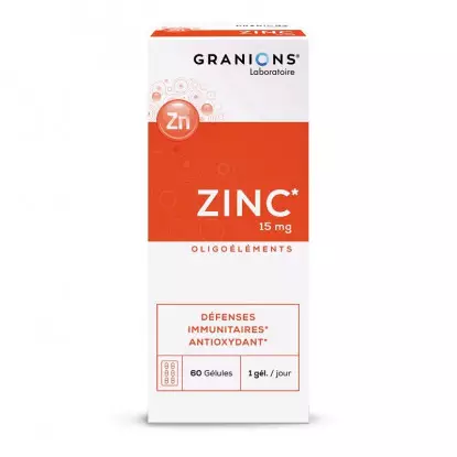 Granions Zinc 15mg - 60 gélules