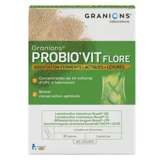Granions Probio'vit Flore - 30 gélules