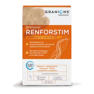 Granions Renforstim - 40 capsules + 20 gélules