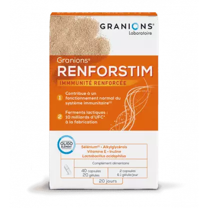Granions Renforstim - 40 capsules + 20 gélules
