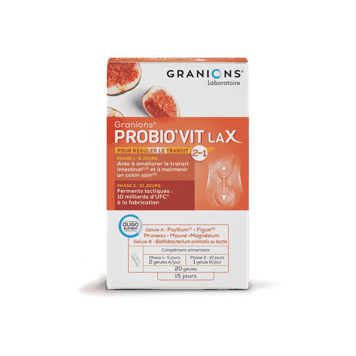 Granions Probio'vit Lax - 20 gélules