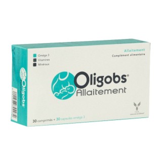 CCD Oligobs allaitement - 30 comprimés + 30 capsules